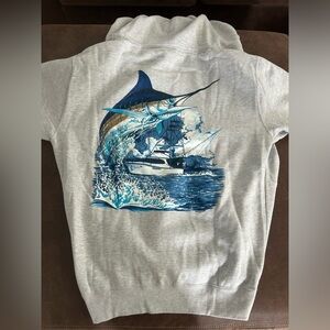 Guy Harvey sport fishing full zip hoodie. Brand new and never worn